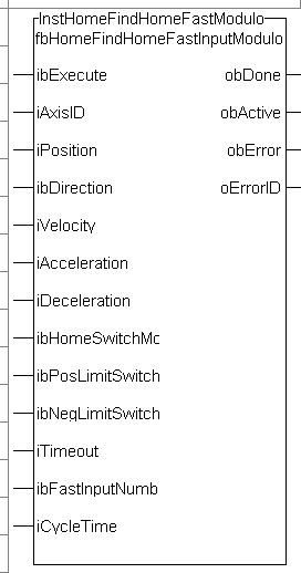 UDFB HomeFindHomeFastInputModulo